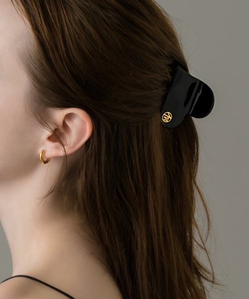 muku（ムク）の「HAIR CLIP / HEART（バレッタ/ヘアクリップ・レディース・アイボリー/ブラック/ブラウン・FREE）」の7枚目の写真