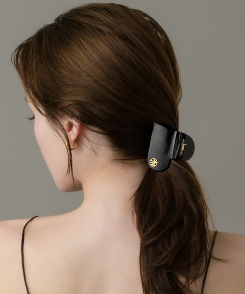 muku（ムク）の「HAIR CLIP / HEART（バレッタ/ヘアクリップ・レディース・アイボリー/ブラック/ブラウン・FREE）」の9枚目の写真