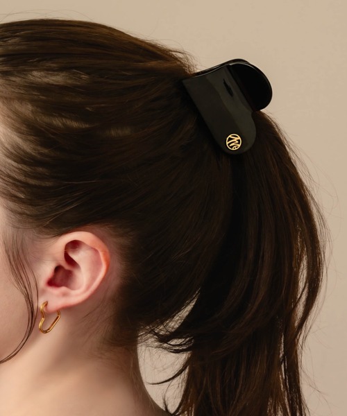 muku（ムク）の「HAIR CLIP / HEART（バレッタ/ヘアクリップ・レディース・アイボリー/ブラック/ブラウン・FREE）」の6枚目の写真