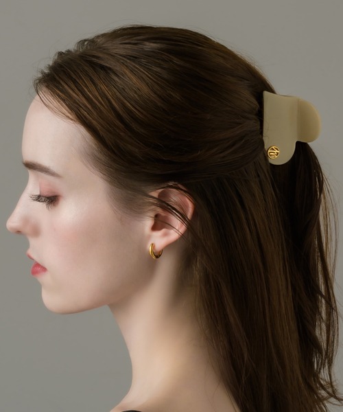 muku（ムク）の「HAIR CLIP / HEART（バレッタ/ヘアクリップ・レディース・アイボリー/ブラック/ブラウン・FREE）」の13枚目の写真