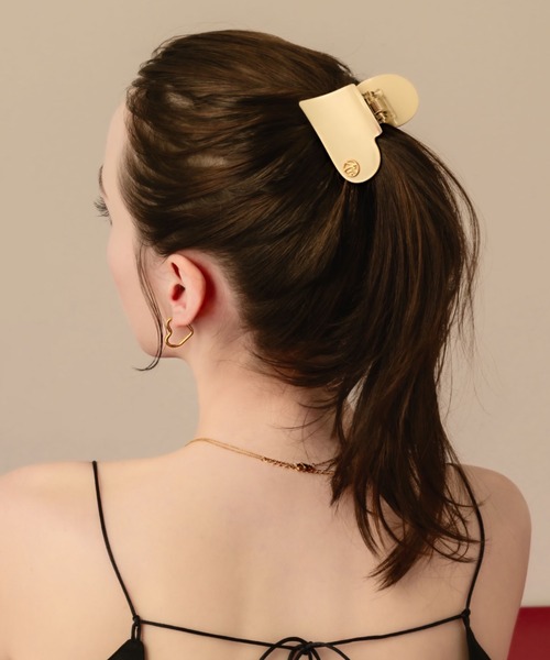 muku（ムク）の「HAIR CLIP / HEART（バレッタ/ヘアクリップ・レディース・アイボリー/ブラック/ブラウン・FREE）」の21枚目の写真