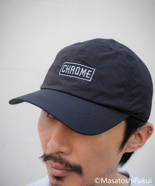 CHROME（クローム）の「［ CHROME / クローム ］LIMESTONE CAP / ライムストーン キャップ 撥水 紫外線カット 17℃マイナス（キャップ・メンズ・ブラック/ベージュ・FREE）」の10枚目の写真