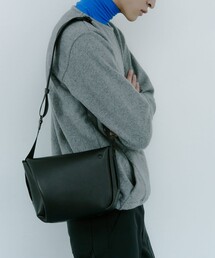 カンペール　CAMPER メッセンジャーバッグ ネイビー　レザー　本革　通学 カンペール CAMPER メッセンジャーバッグ ネイビー レザー 本革 通学