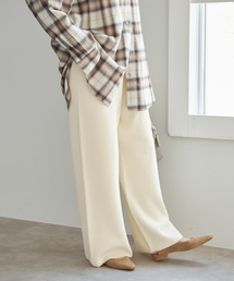 Spick & Span | 片畦ニットパンツ(その他パンツ)