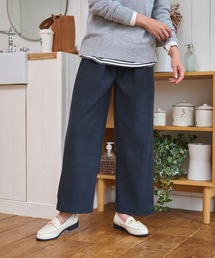 WEGO/【WEB限定】裏ベロアワイドイージーパンツ