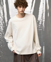 極美品　メゾンスペシャル　長袖　カットソー　ロゴ　ロングスリーブ　アイボリー 極美品 メゾンスペシャル 長袖 カットソー ロゴ ロングスリーブ