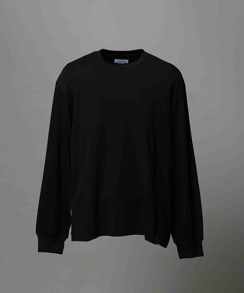 UNISEX》【EX】Prime-Over Smooth Crew Neck Long Sleeve T-Shirt