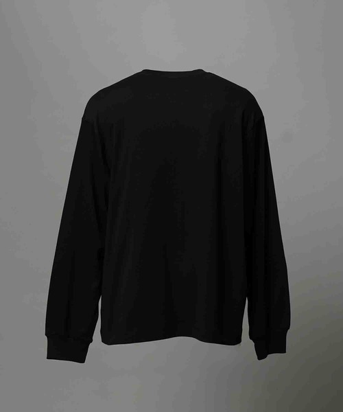 UNISEX》【EX】Prime-Over Smooth Crew Neck Long Sleeve T-Shirt