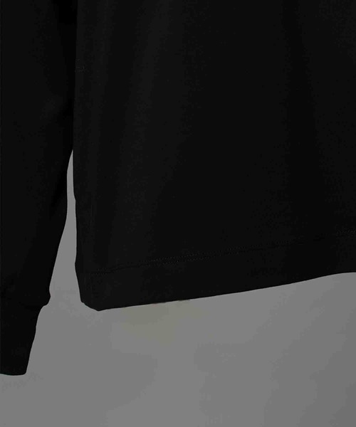 ★美品★ MAISON SPECIAL クルーネック 長袖 Tシャツ ブラック MAISON SPECIAL tシャツ 「UNISEX」「EX」Prime-Over Smooth Crew Neck