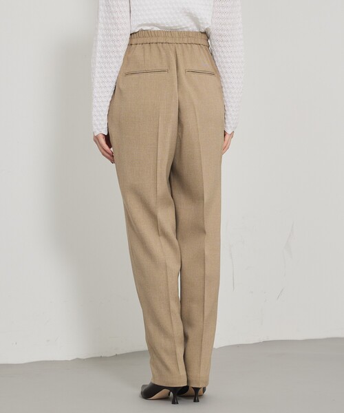 qualite（カリテ）の「【セットアップ対応】ツイードタックテーパード（その他パンツ・レディース・ベージュ/グレー・38/36）」の9枚目の写真