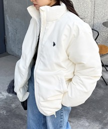 U.S. POLO ASSN.（ユーエスポロアッスン）の「【U.S. POLO ASSN.】ワンポイントロゴ ポニー刺繍 中綿ダウンジャケットPADDED JACKET（ダウンジャケット/コート）」