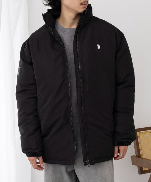 セール】【U.S. POLO ASSN.】ワンポイントロゴ ポニー刺繍 中綿ダウン