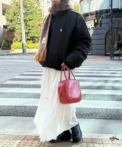 セール】【U.S. POLO ASSN.】ワンポイントロゴ ポニー刺繍 中綿ダウン