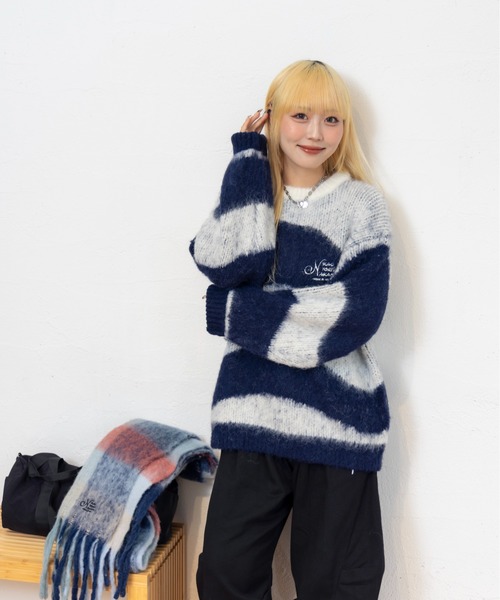 KUNE-KUNE KNIT / クネクネニット（ニット/セーター）｜kaoyorinakami