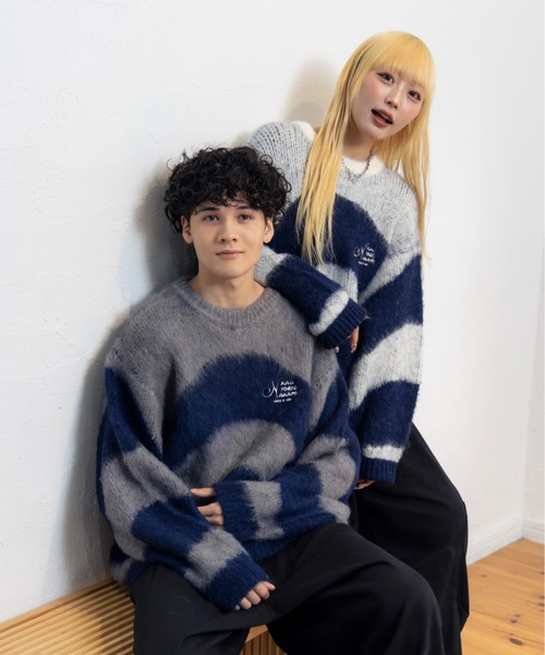 KUNE-KUNE KNIT / クネクネニット（ニット/セーター）｜kaoyorinakami