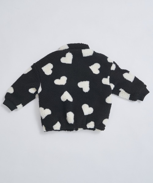 pairmanon（ペアマノン）の「【エアサーマル】ユニセックス 総柄 無地 ボアブルゾン（ブルゾン・キッズ・ブラック系その他/ブラウン系その他/ホワイト系その他/ピンク/ブラウン/ベージュ・XS/S/M/L）」の11枚目の写真