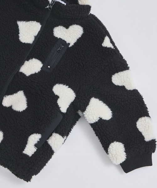 pairmanon（ペアマノン）の「【エアサーマル】ユニセックス 総柄 無地 ボアブルゾン（ブルゾン・キッズ・ブラック系その他/ブラウン系その他/ホワイト系その他/ピンク/ブラウン/ベージュ・XS/S/M/L）」の14枚目の写真