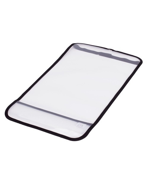 BACKYARD FAMILY（バックヤードファミリー）の「ふわりぃ 透明ランドセルカバー Lサイズ（ランドセル・キッズ・レッド/パープル系その他/ブルー/ブラック・FREE）」の2枚目の写真