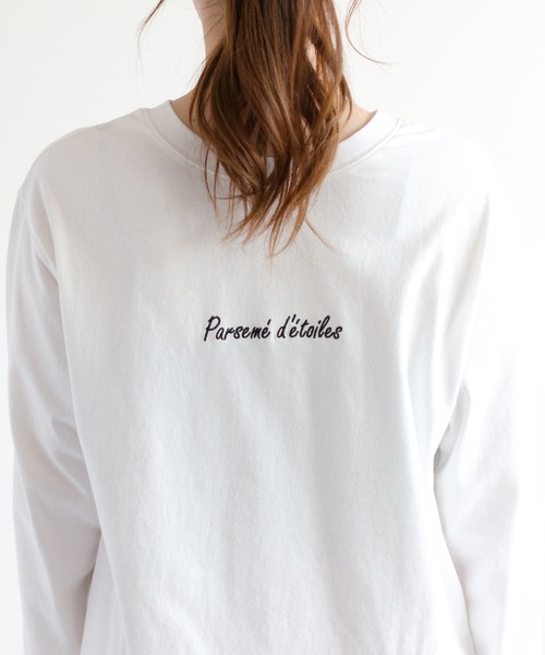 cepo(セポ)の「〈前後2way〉ロングスリーブロゴTee(Tシャツ/カットソー・レディース・ホワイト系2/ホワイト系1/ブラック系・M)」の12枚目の写真