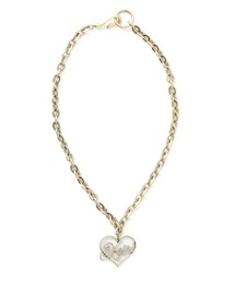 X-girl | HEART SCRIPT LOGO CHAIN NECKLACE(ネックレス)