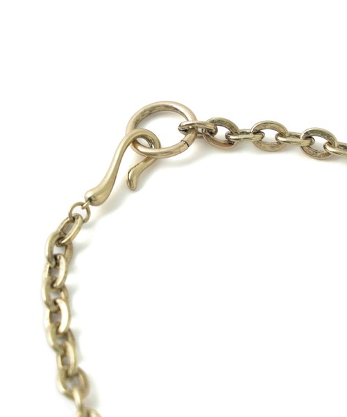 X-girl（エックスガール）の「HEART SCRIPT LOGO CHAIN NECKLACE（ネックレス・レディース・シルバー/ゴールド・ONE SIZE）」の5枚目の写真