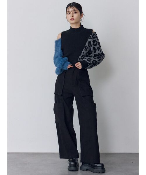 カーゴZIPパンツ（カーゴパンツ）｜MURUA（ムルーア）のファッション