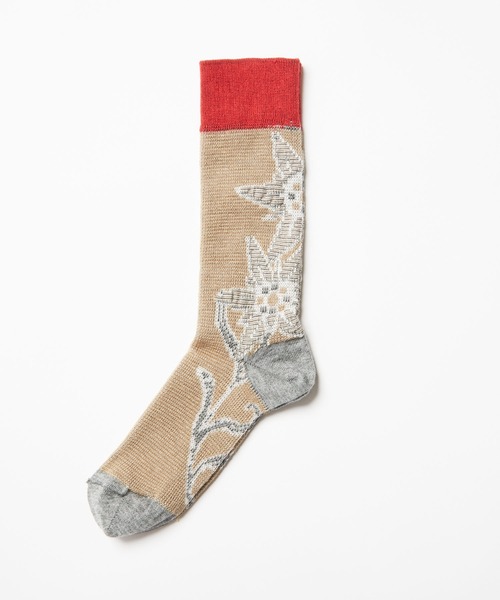 gomme（ゴム）の「エーデルワイスソックス（ソックス/靴下・レディース・ブラック/ホワイト/ベージュ/ネイビー・FREE）」の8枚目の写真