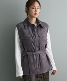 CRAFT STANDARD BOUTIQUE | フェイクスエードベスト(その他アウター)