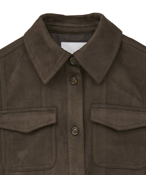 CRAFT STANDARD BOUTIQUE（クラフトスタンダードブティック）の「フェイクスエードベスト（その他アウター・レディース・ブラウン/チャコールグレー・FREE）」の17枚目の写真