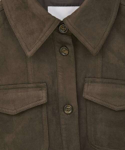 CRAFT STANDARD BOUTIQUE（クラフトスタンダードブティック）の「フェイクスエードベスト（その他アウター・レディース・ブラウン/チャコールグレー・FREE）」の14枚目の写真