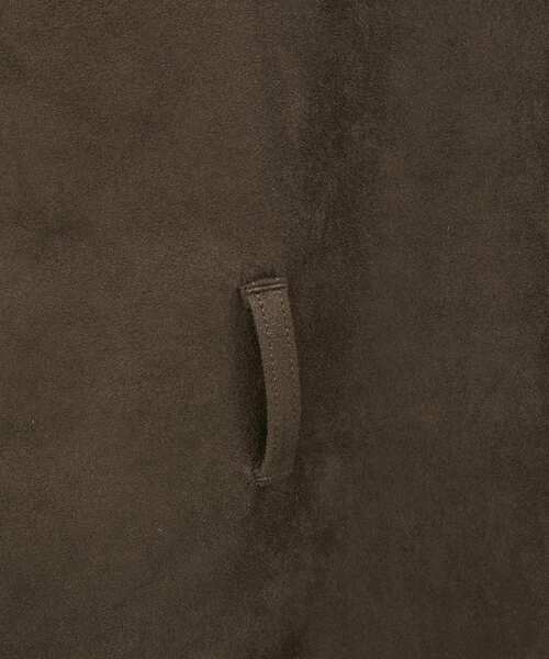 CRAFT STANDARD BOUTIQUE（クラフトスタンダードブティック）の「フェイクスエードベスト（その他アウター・レディース・ブラウン/チャコールグレー・FREE）」の9枚目の写真