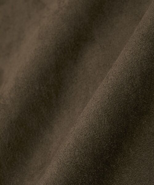 CRAFT STANDARD BOUTIQUE（クラフトスタンダードブティック）の「フェイクスエードベスト（その他アウター・レディース・ブラウン/チャコールグレー・FREE）」の6枚目の写真