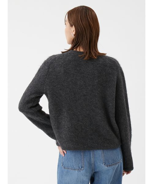 セール】【USAGI ONLINE・ZOZO限定】アルパカニットシャギーカーデ