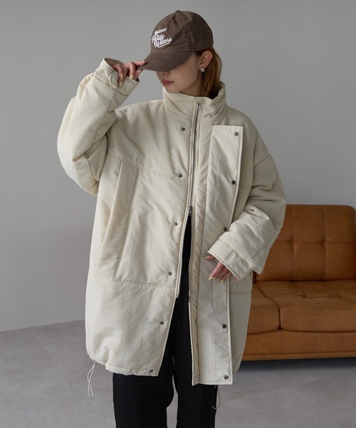 セール】中わた ミリタリーコート（ミリタリージャケット）｜r