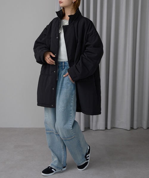 セール】中わた ミリタリーコート（ミリタリージャケット）｜r