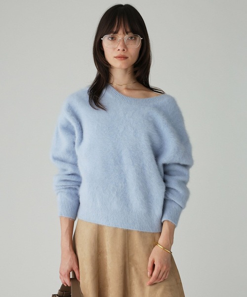 babylone バビロン フォックスカシミヤニット FOXカシミヤ2WAYプルオーバー（ニット/セーター）｜BABYLONE