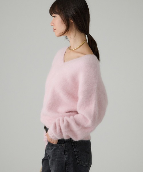 FOXカシミヤ2WAYプルオーバー（ニット/セーター）｜BABYLONE（バビロン