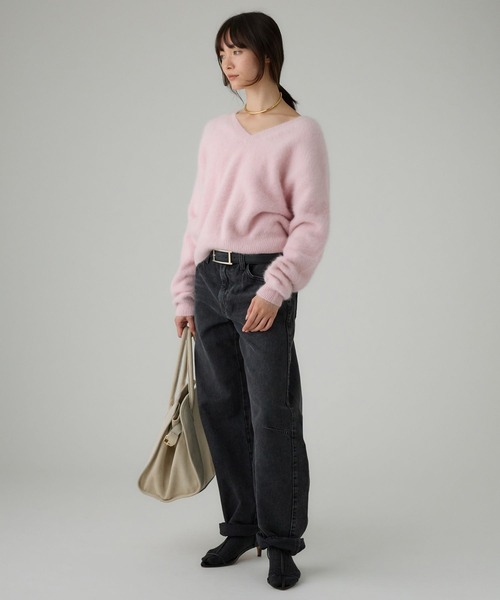 FOXカシミヤ2WAYプルオーバー（ニット/セーター）｜BABYLONE（バビロン