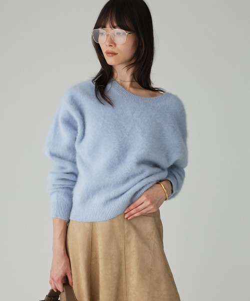 FOXカシミヤ2WAYプルオーバー（ニット/セーター）｜BABYLONE（バビロン