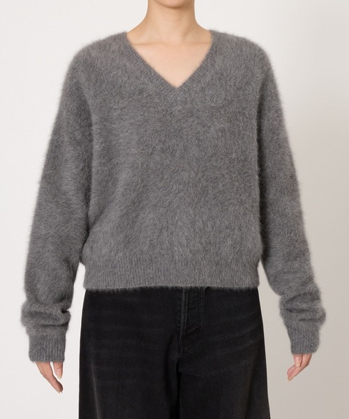 FOXカシミヤ2WAYプルオーバー（ニット/セーター）｜BABYLONE