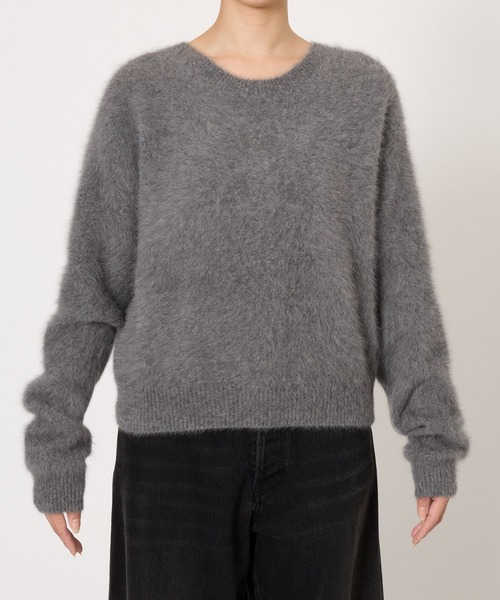 【極美品】FOXカシミヤニットプルオーバー　BABYLONE FOXカシミヤニットプルオーバー（ニット/セーター）｜BABYLONE