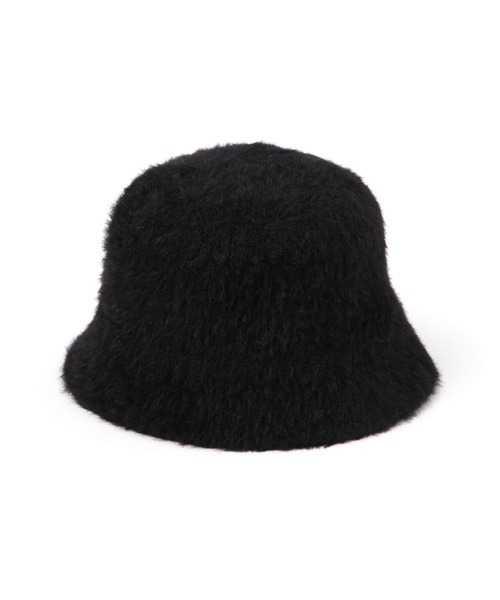 BAYFLOW(ベイフロー)の「シャギーバケットハット(ハット・レディース・ベージュ/ブラック/オフホワイト・FREE)」の4枚目の写真