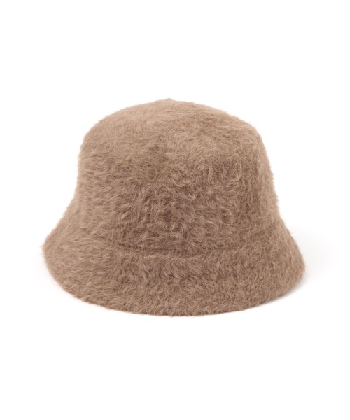 BAYFLOW(ベイフロー)の「シャギーバケットハット(ハット・レディース・ベージュ/ブラック/オフホワイト・FREE)」の5枚目の写真