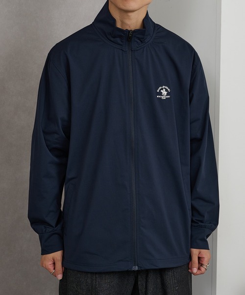 Santa Barbara Polo & Racquet Club(サンタ・バーバラ・ポロ & ラケット・クラブ)の「【SANTA BARBARA】ストレッチ天竺 スタンドジャケット(その他アウター・メンズ・ブラック/チャコールグレー/ベージュ/ネイビー・L/LL/M)」の4枚目の写真