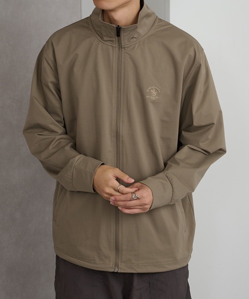 Santa Barbara Polo & Racquet Club(サンタ・バーバラ・ポロ & ラケット・クラブ)の「【SANTA BARBARA】ストレッチ天竺 スタンドジャケット(その他アウター・メンズ・ブラック/チャコールグレー/ベージュ/ネイビー・L/LL/M)」の5枚目の写真