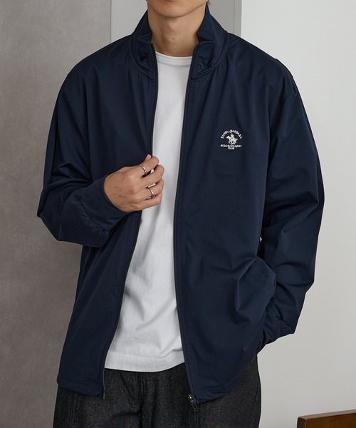 Santa Barbara Polo & Racquet Club(サンタ・バーバラ・ポロ & ラケット・クラブ)の「【SANTA BARBARA】ストレッチ天竺 スタンドジャケット(その他アウター・メンズ・ブラック/チャコールグレー/ベージュ/ネイビー・L/LL/M)」の19枚目の写真