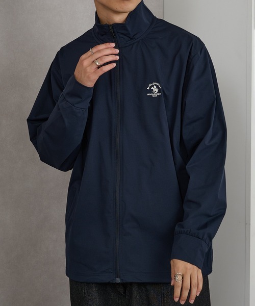 Santa Barbara Polo & Racquet Club(サンタ・バーバラ・ポロ & ラケット・クラブ)の「【SANTA BARBARA】ストレッチ天竺 スタンドジャケット(その他アウター・メンズ・ブラック/チャコールグレー/ベージュ/ネイビー・L/LL/M)」の17枚目の写真