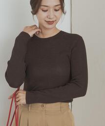 URBAN RESEARCH DOORS | ラメリブプルオーバー(ニット/セーター)