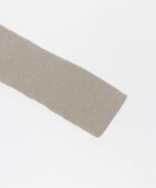 URBAN RESEARCH DOORS（アーバンリサーチドアーズ）の「ラメリブプルオーバー（ニット/セーター・レディース・ブラウン/ネイビー/ベージュ系その他・MEDIUM）」の14枚目の写真