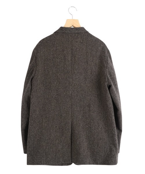 PORT BY ARK（ポートバイアーク）の「PORT BY ARK / ポートバイアーク：British Tweed Jacket：PO18-JK01[COR]（テーラードジャケット・メンズ・ブラウン・1/2）」の5枚目の写真